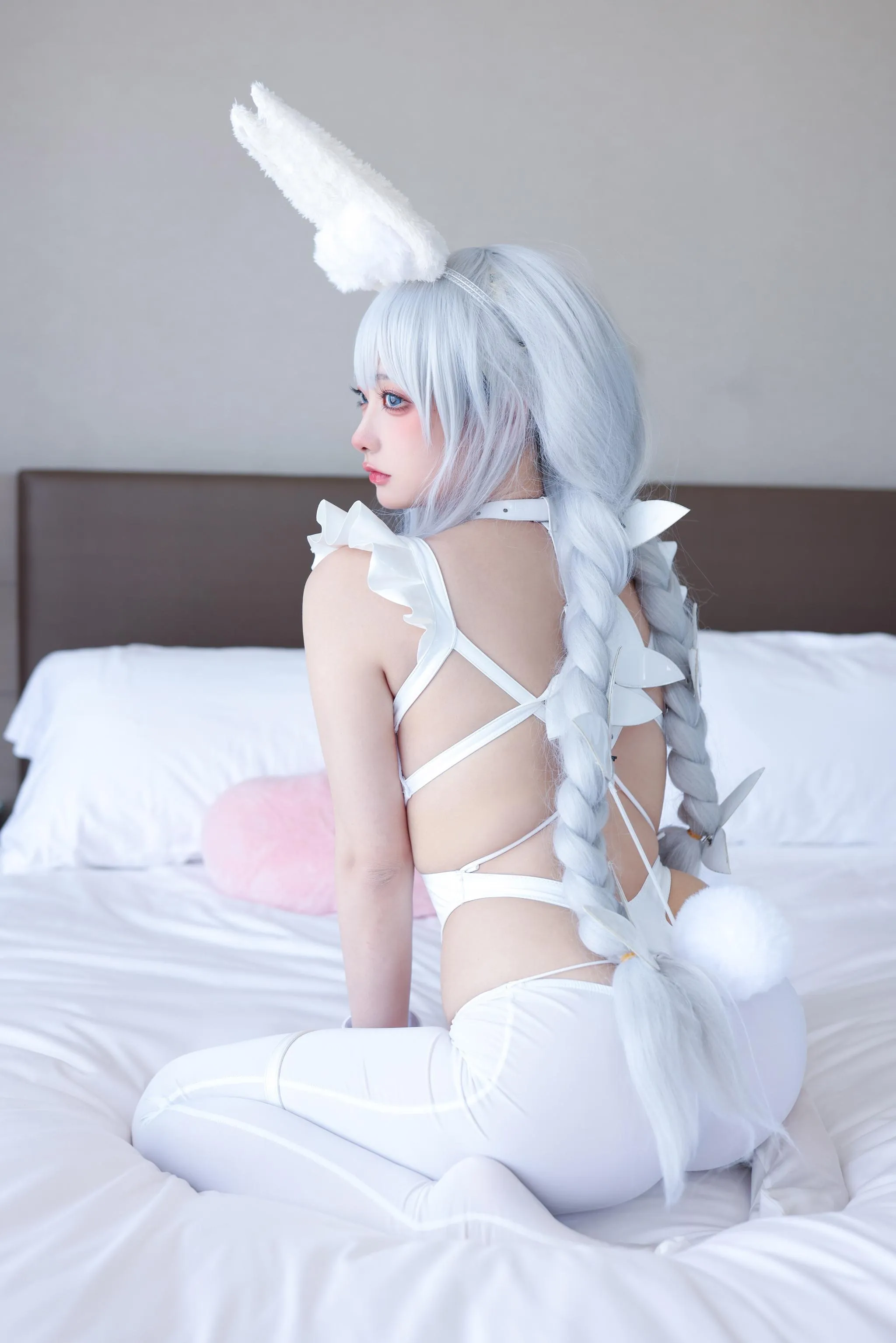 Wendydydydy酱油 – NO.005 恶毒-懒懒的白兔 [19P]插图2